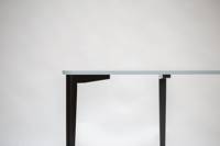  NAJA Corner Desk W114 x L85 x H75cm Graphite Black Legs