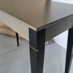 MIMO Schreibtisch 105x40cm Schwarze Beine Flaschengrün