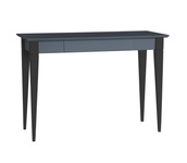 Bureau MIMO 105x40cm Pieds noirs / Graphite