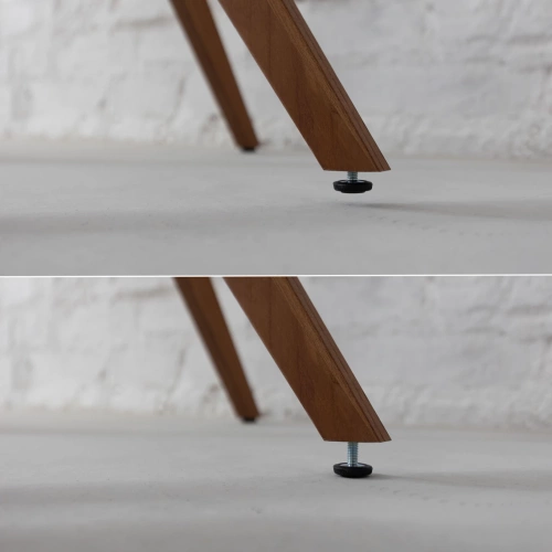 Ronde Uitschuifbare Eettafel JUBI 90cm Essenhout