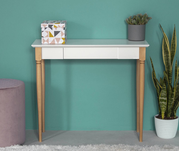 MAMO Writing Desk 85x40cm - White