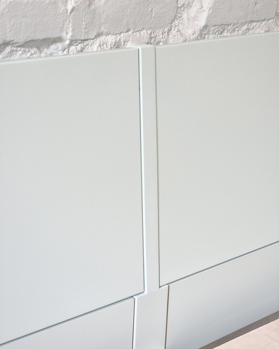 DABI Bed W 180cm x L 200cm Gentle Blue