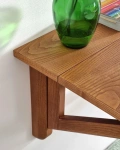 KLAPP Drop Down Wall Table 60x70cm White-stained Ashwood