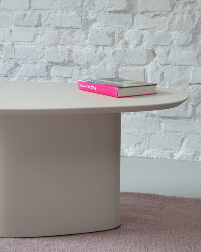 Table basse Cells Mini 90x55x45cm S-Matt Bleu Pétrole