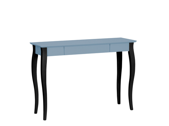 LILLO Writing Desk 105x40cm Black Legs / Gentle Blue
